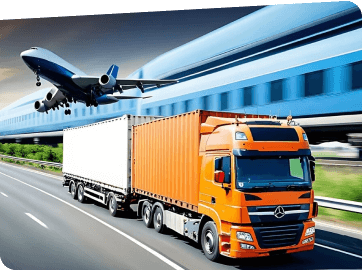 Lkw auf der Autobahn